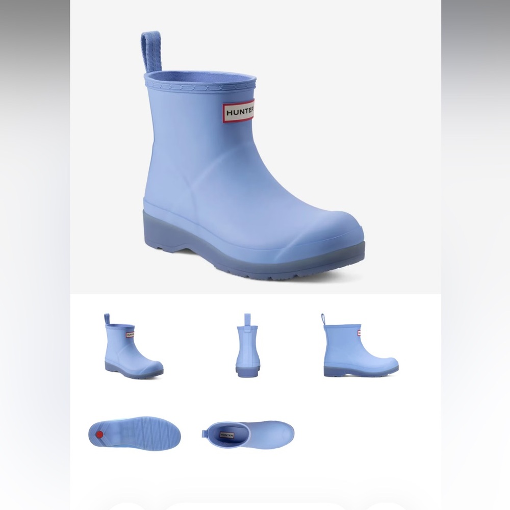 HUNTER Original Play Short Rain Waterproof Bootie Size 8M (fits size 9.5W) NEW - Picture 9 of 10